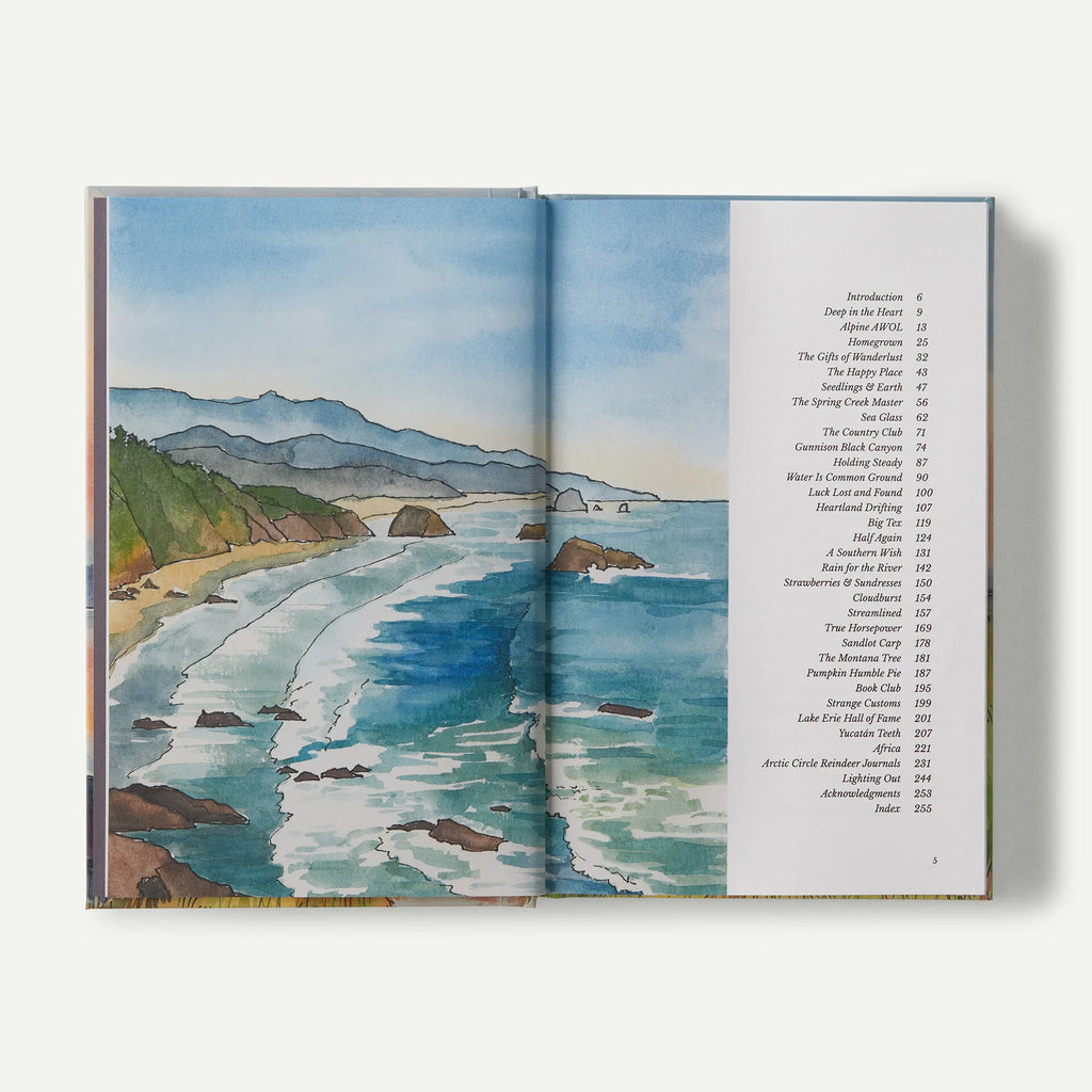 Water Lines: A Life on Marshes, Rivers, Seas and in the Rain, hardcover, published by Patagonia