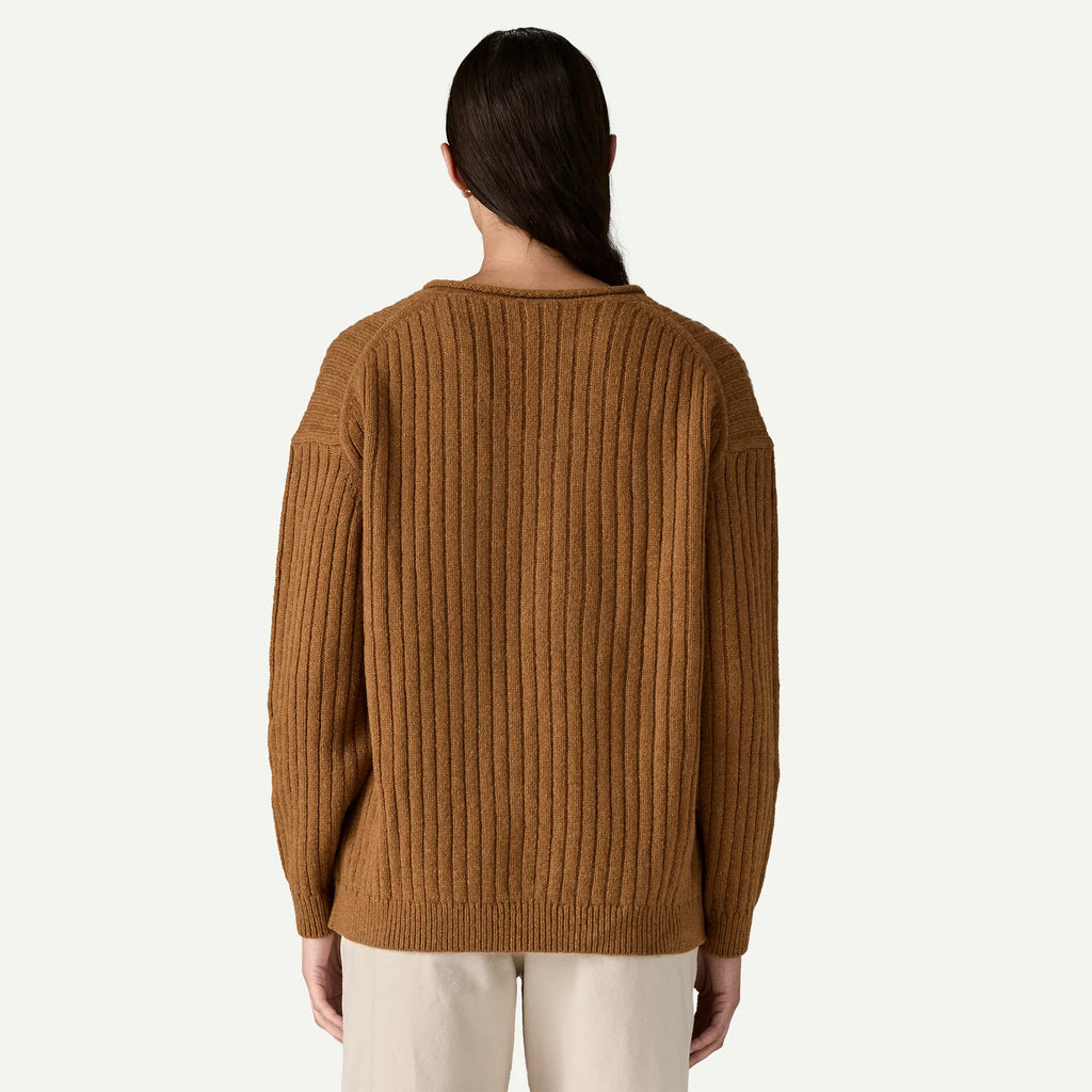 W's Recycled Wool-Blend V-Neck Sweater