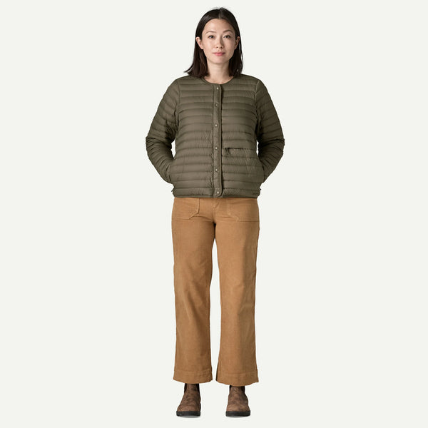 W's Lightweight Reversible Down Sweater™ Cardigan