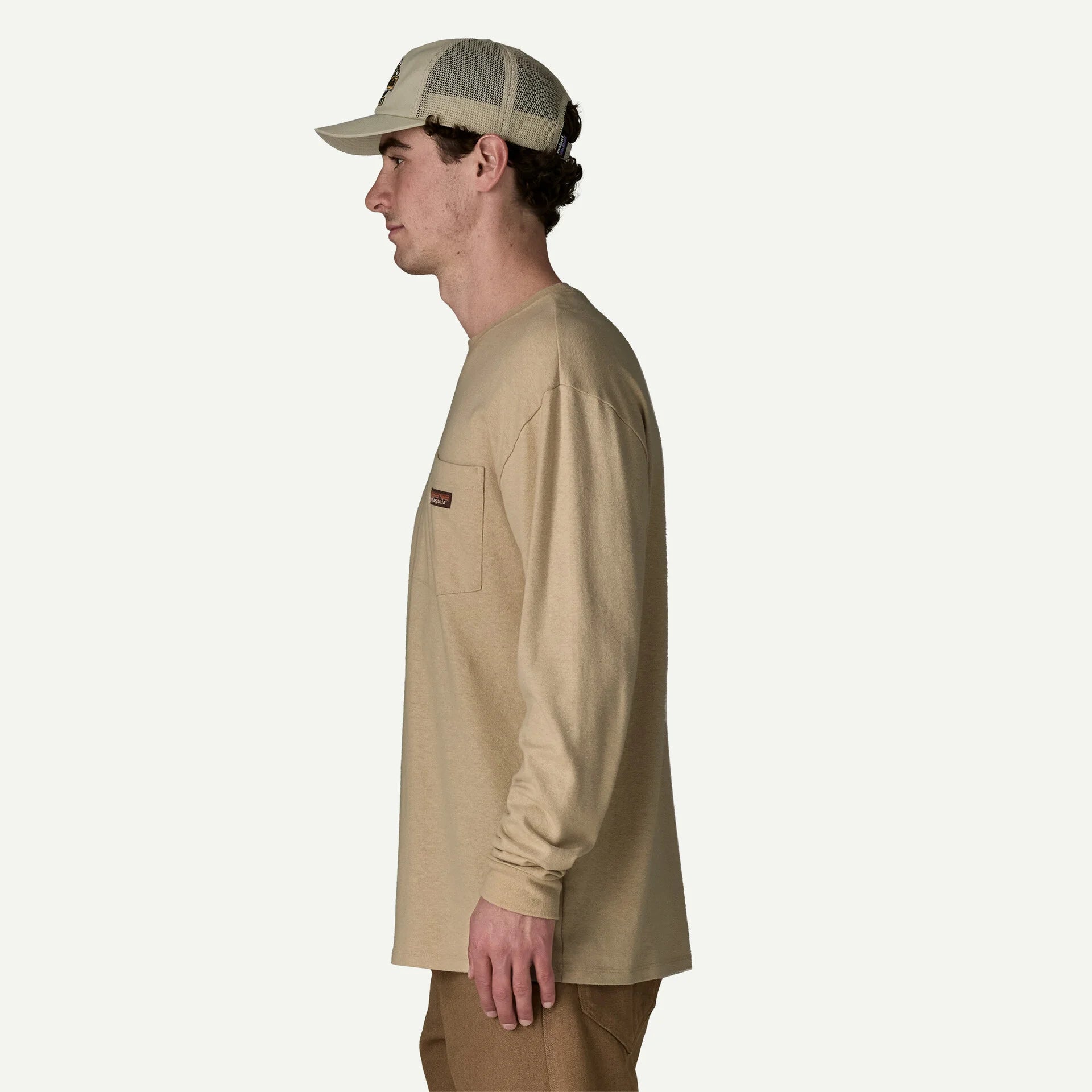 M's Long-Sleeved Work Pocket T-Shirt Secondary image