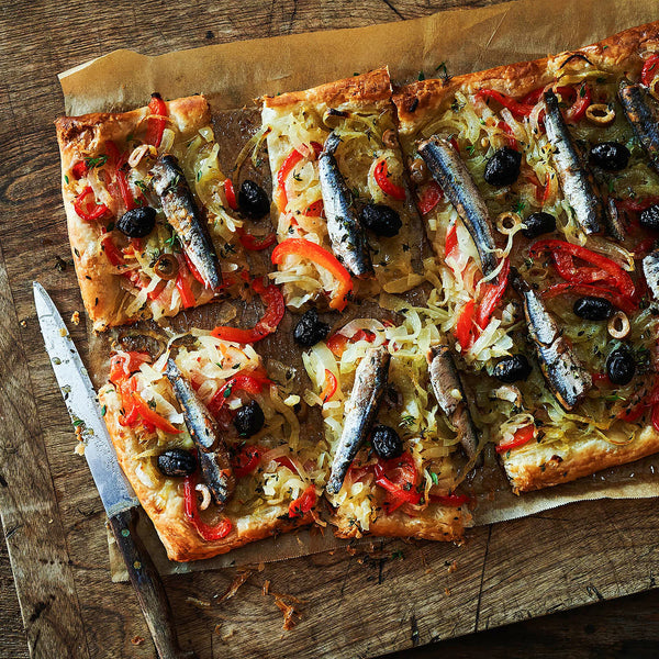 Lemon Olive Spanish White Anchovies