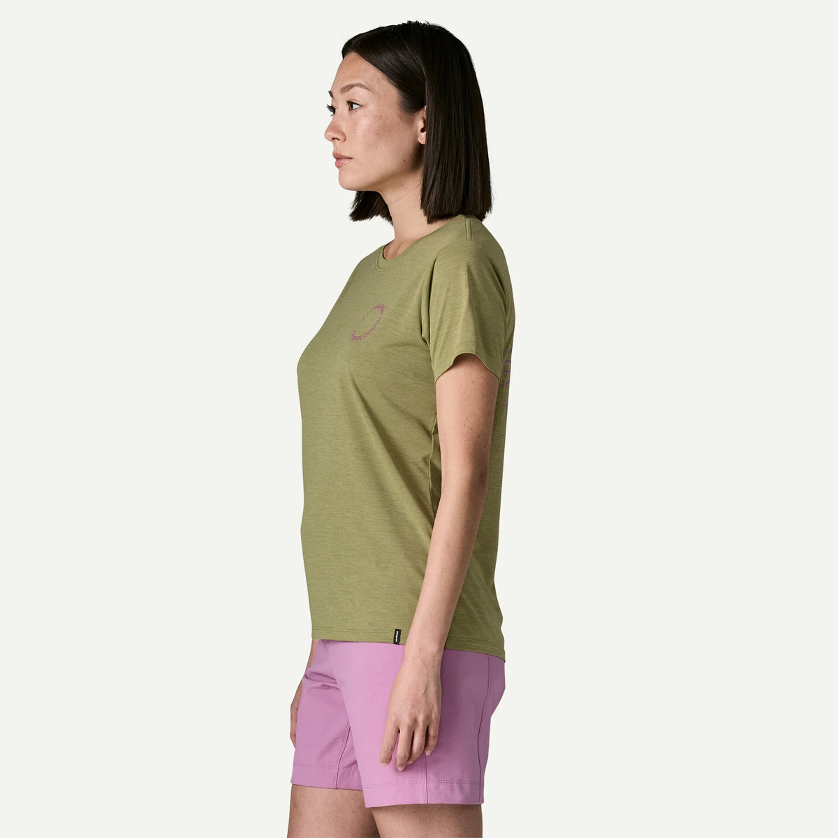 W's Capilene® Cool Daily Shirt - Spoke Stencil Main image