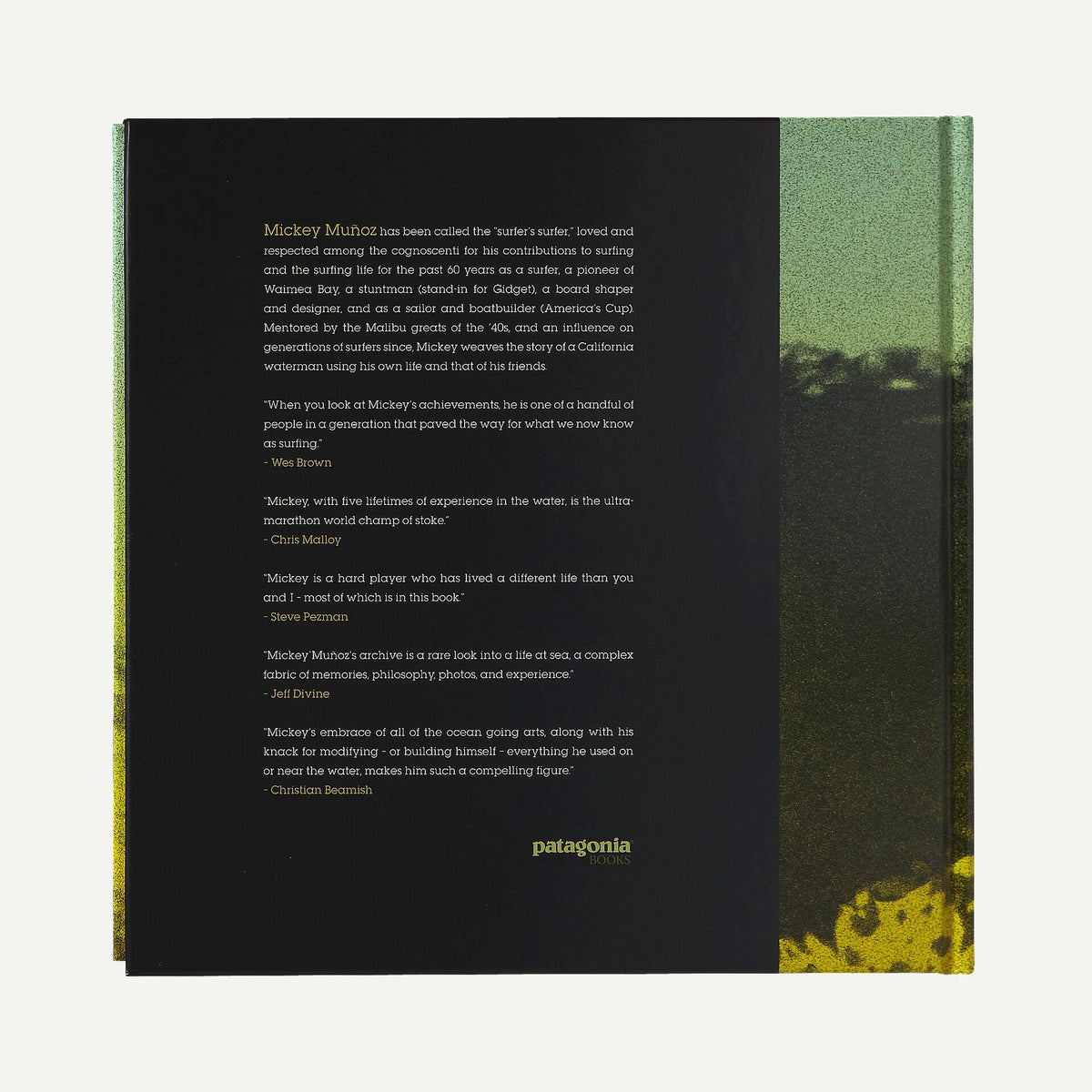 No Bad Waves: Talking Story with Mickey Muñoz (Patagonia published hardcover book) Main image