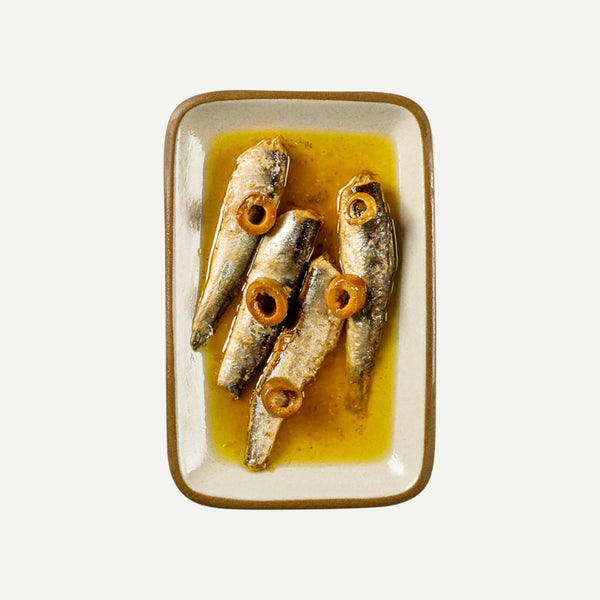 Lemon Olive Spanish White Anchovies