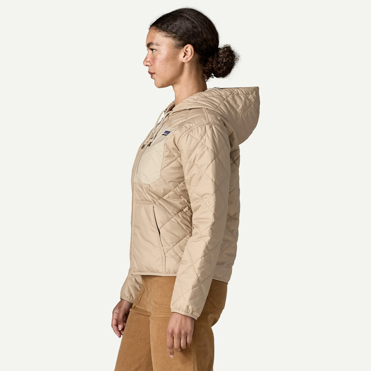 W's Diamond Quilted Bomber Hoody