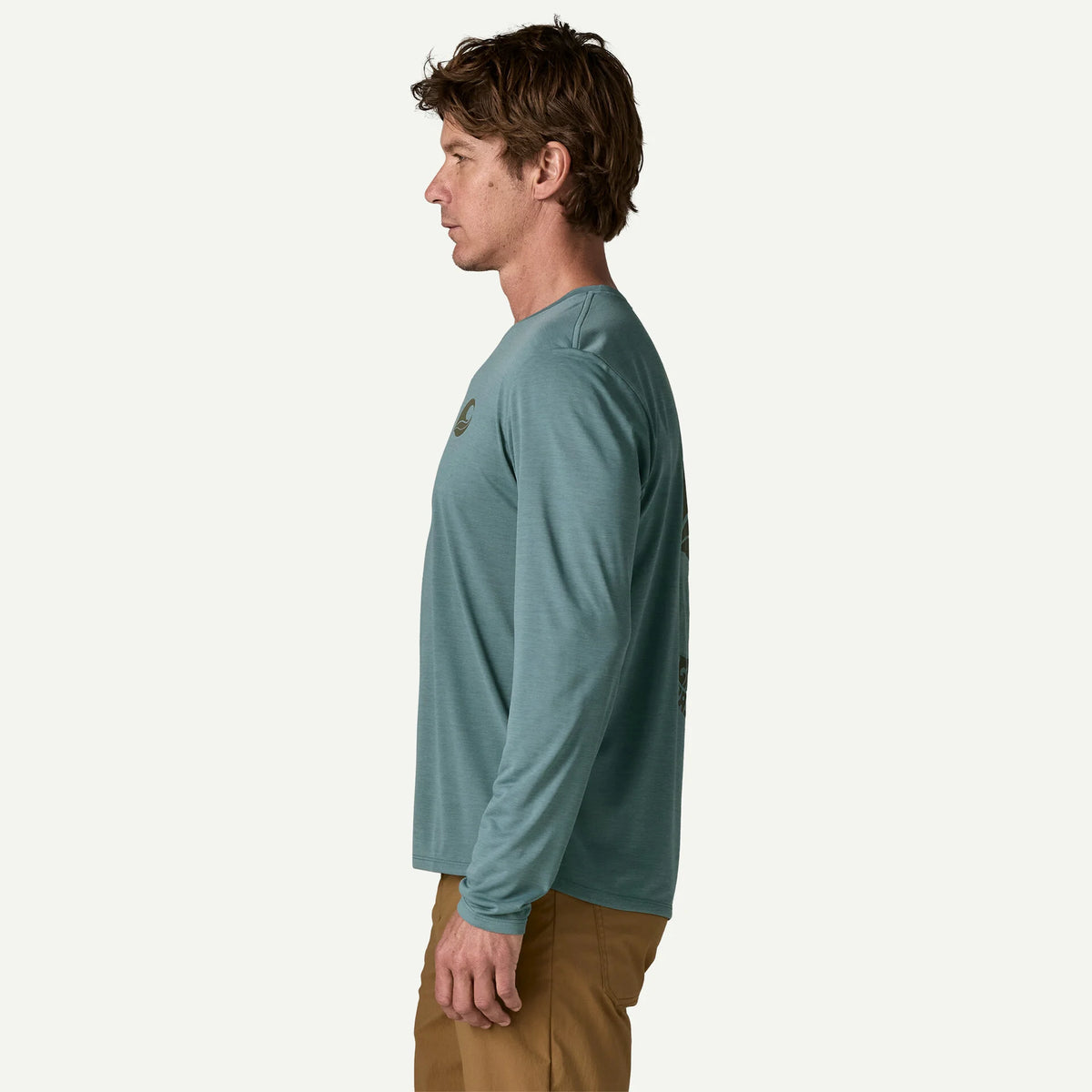 M's Long-Sleeved Capilene® Cool Daily Shirt - Pass It Around