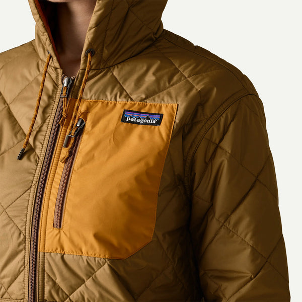 W's Diamond Quilted Bomber Hoody