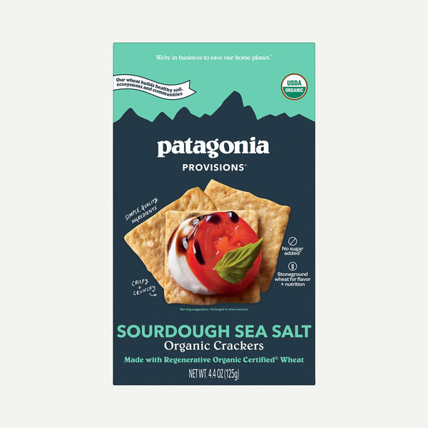Organic Sourdough Sea Salt Crackers