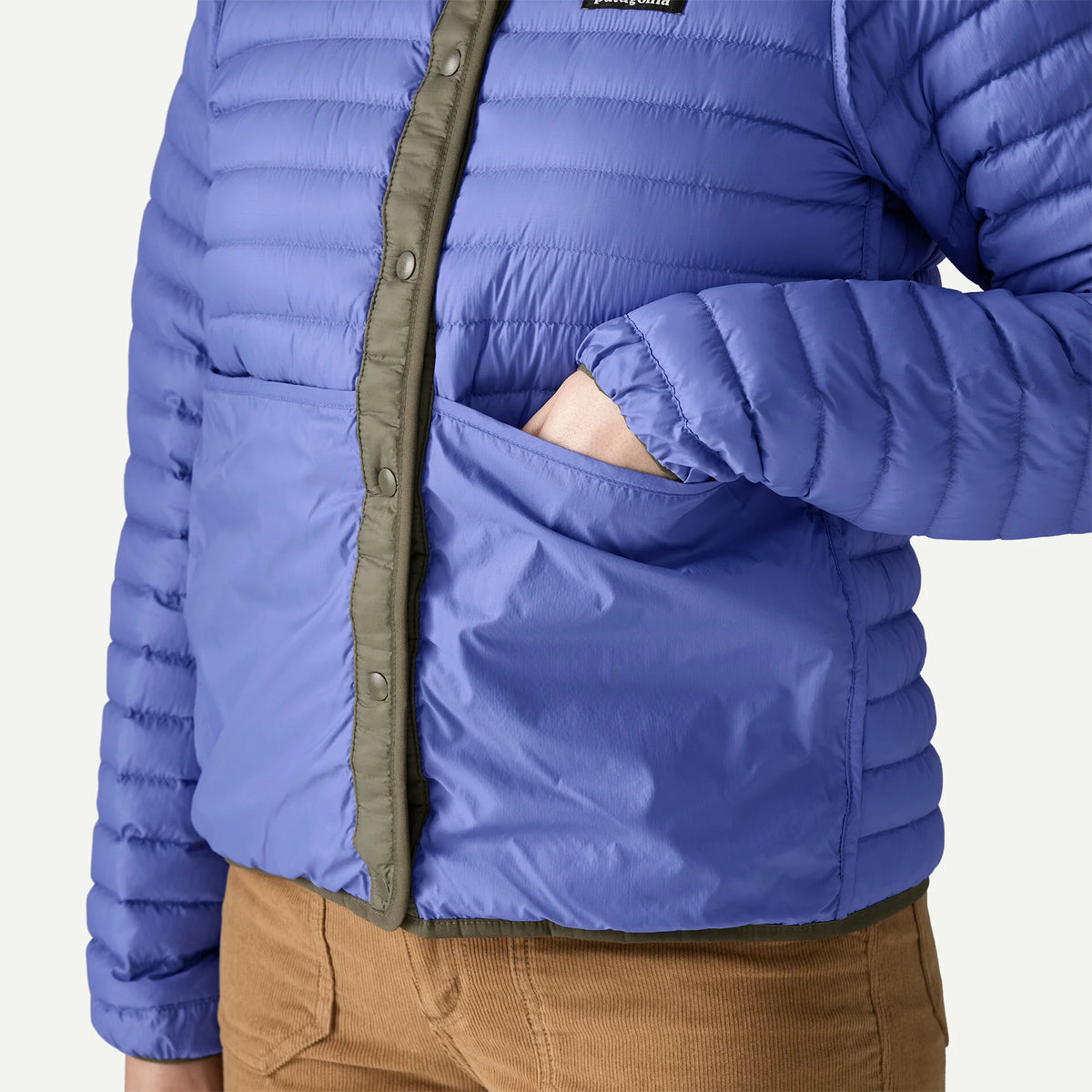 W's Lightweight Reversible Down Sweater™ Cardigan