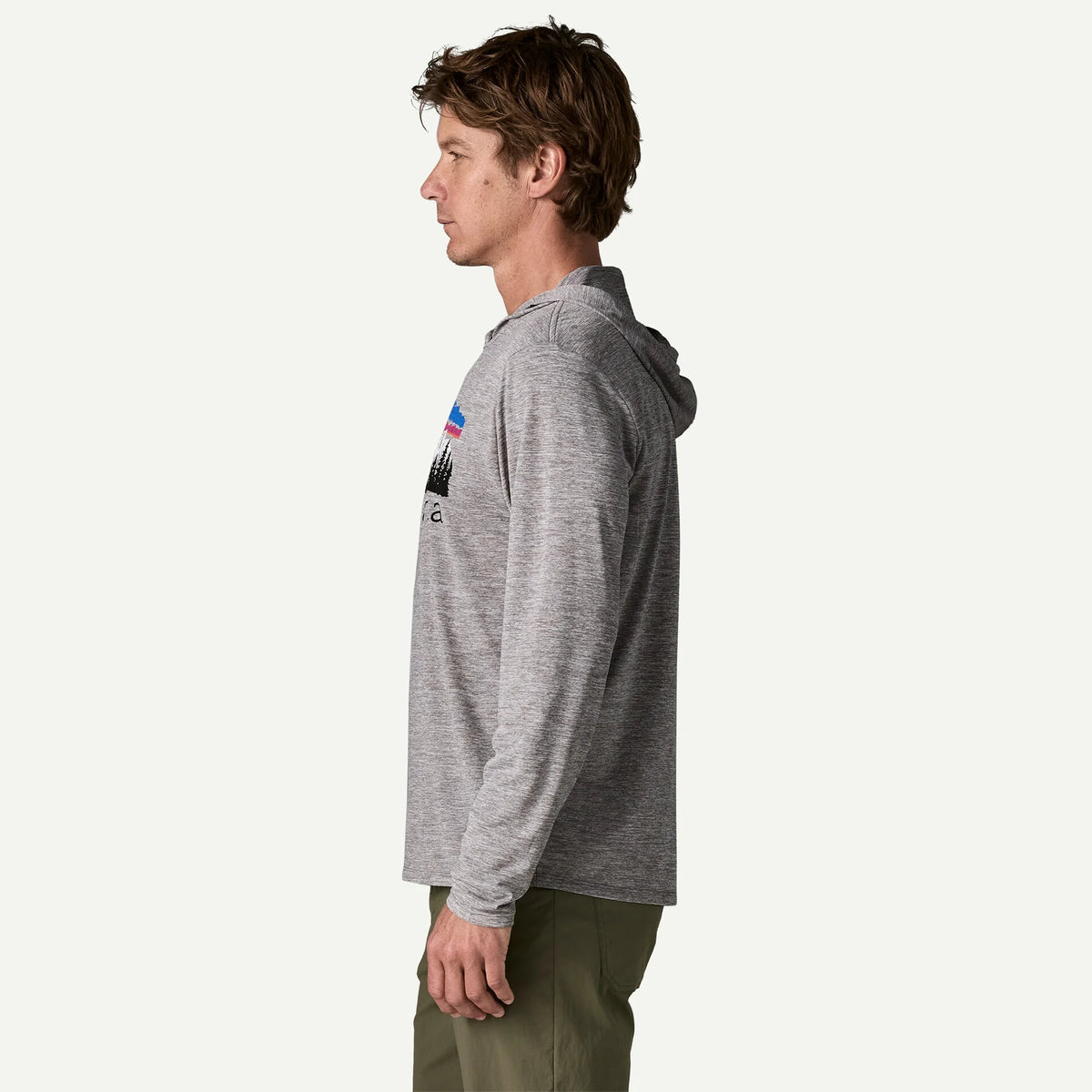 M's Capilene® Cool Daily Hoody - Fitz Roy Foothills Main image